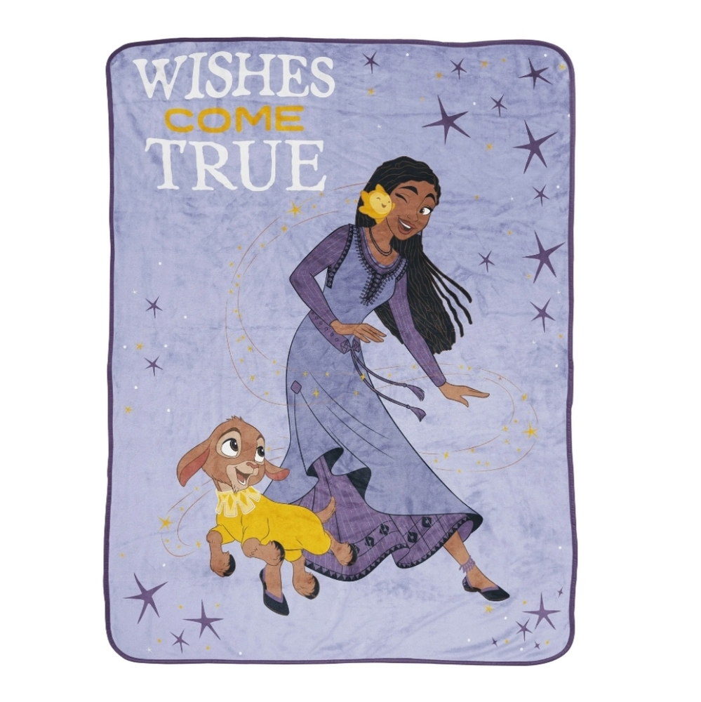 Purple Disney Princess Blanket